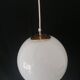 Parscot France hanging Opalin Glass Globe - 30 cm - 60-70 years