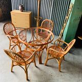 Rattan dining set