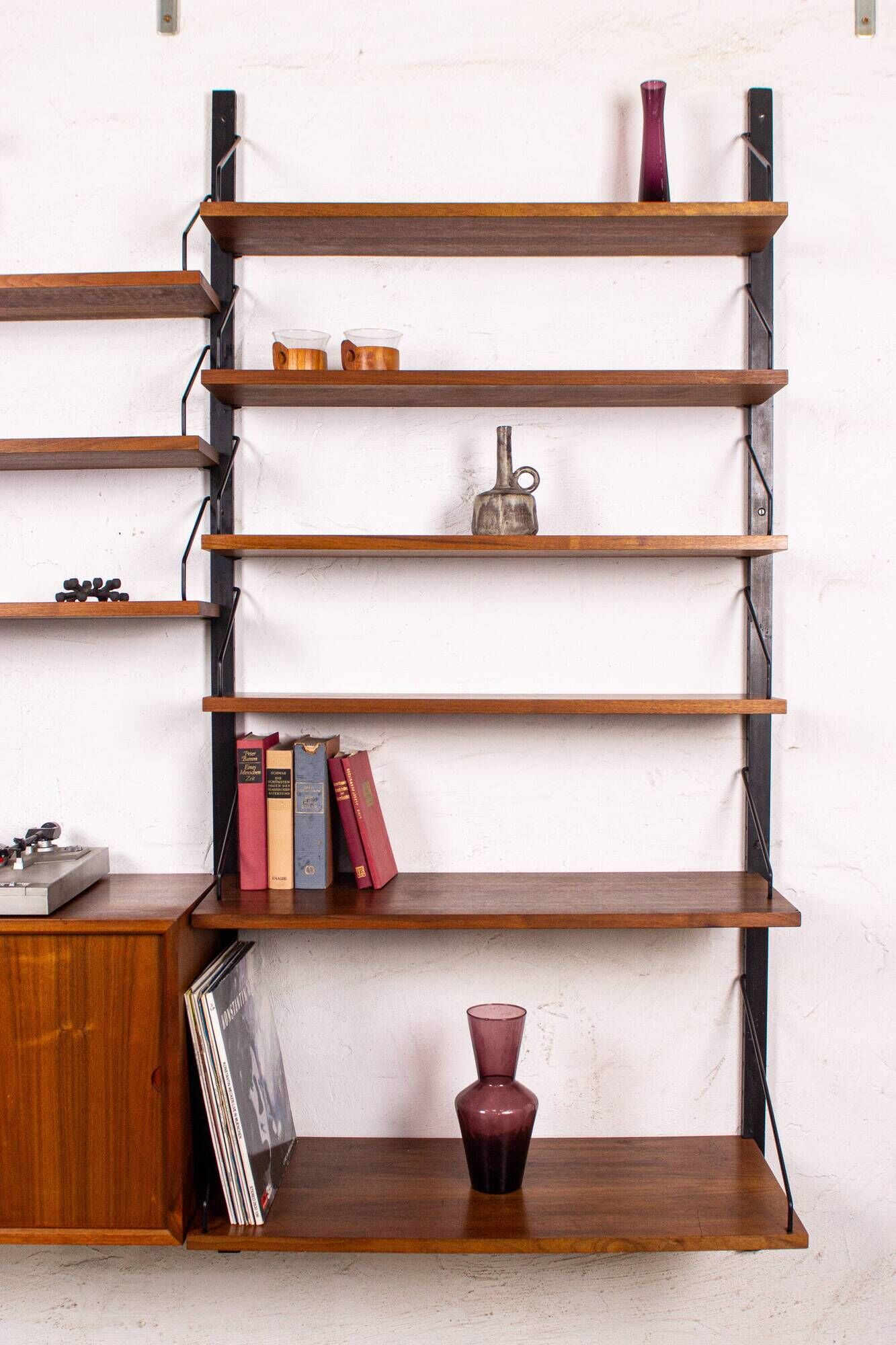 Poul Cadovius Shelving System Cado Royal Vintage Teak 60s