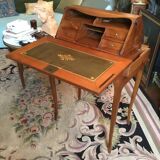 Louis XV style cherry wood capuchin desk with system