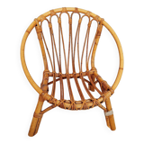 Children's rattan armchair