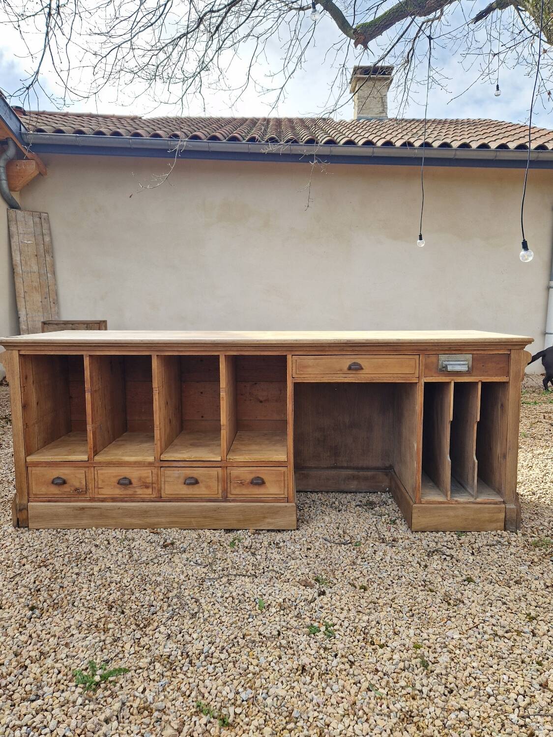 Comptoir en chêne