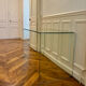 Magnificent tempered glass desk
