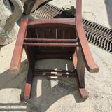 Massive teak chairs