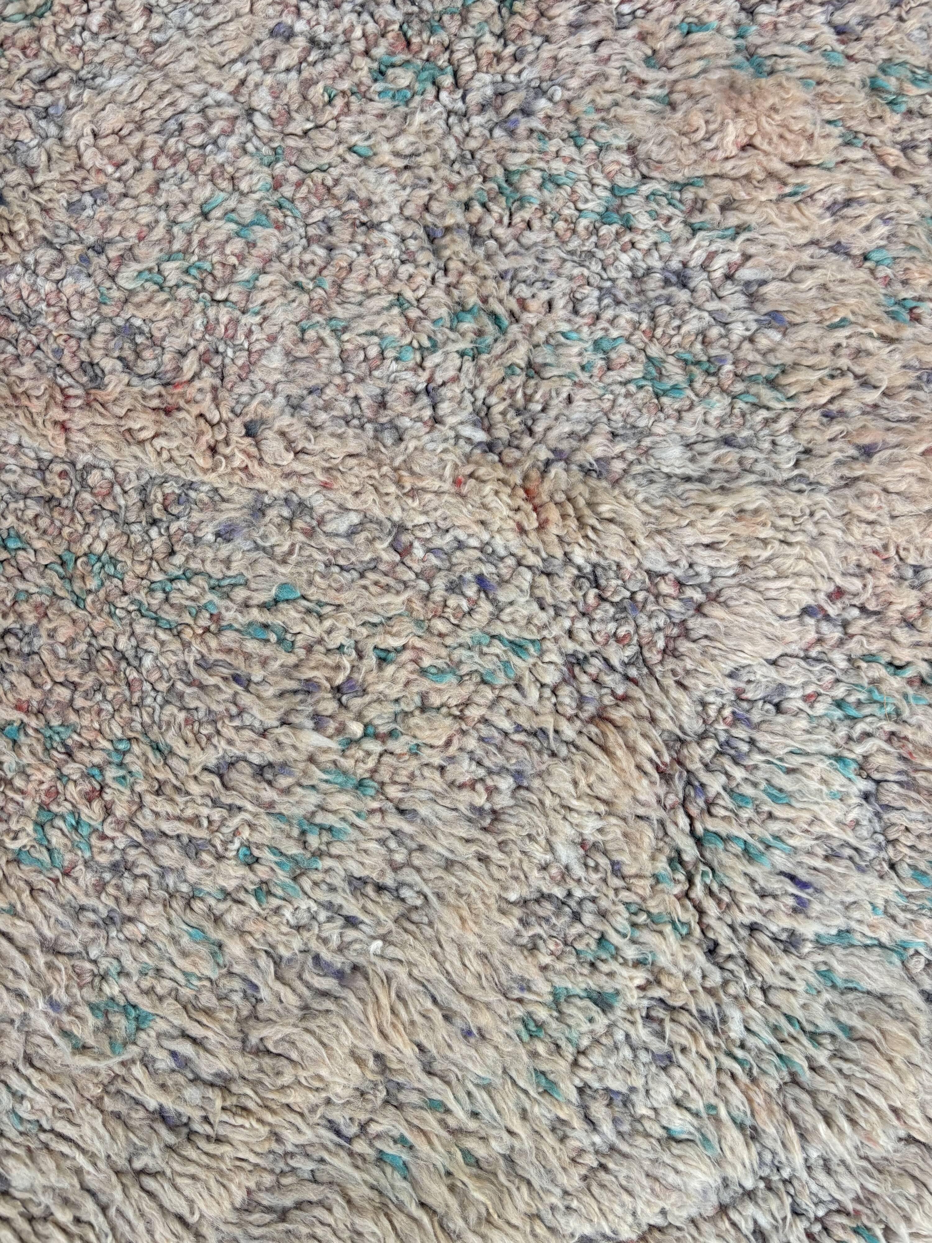 Vintage Boujaad Berber wool rug