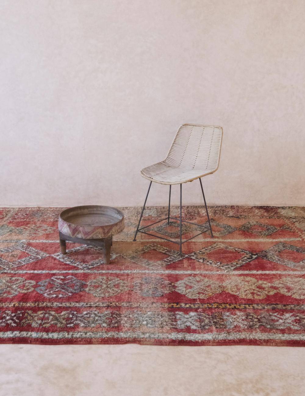 Tapis Rouge Ancien -304 x 200 cm