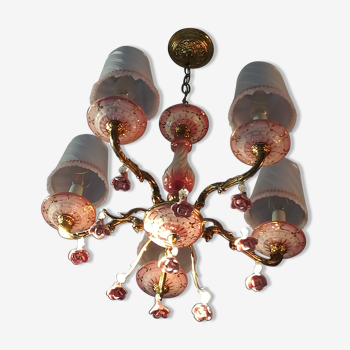 Ceramic chandelier