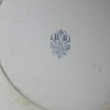 2 plates faience Choisy le Roi Louis XIII
