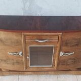 Art Deco sideboard in burr walnut