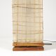 Pair of resin and rope floor lamps 1960s