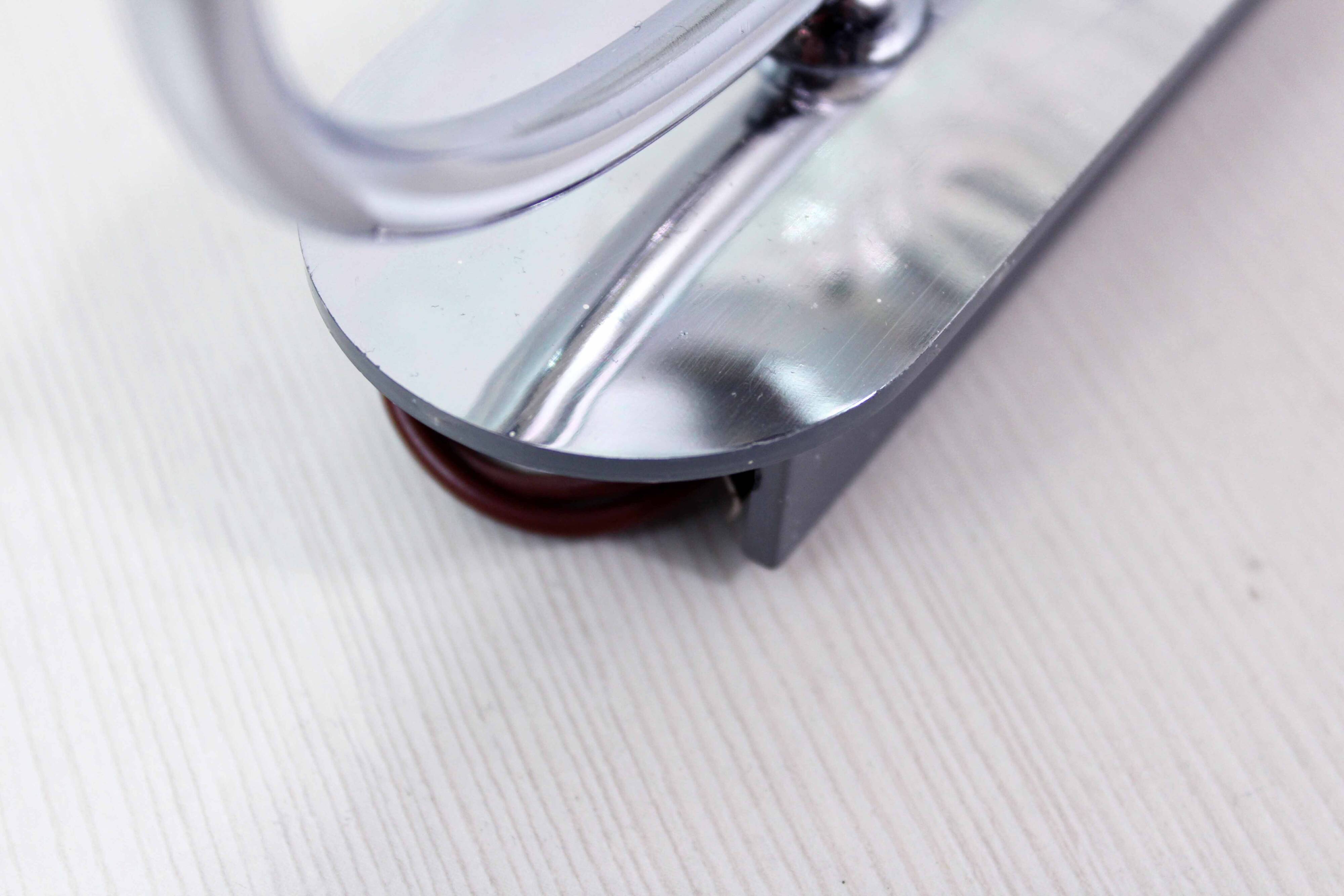 Vintage glass wall lamp