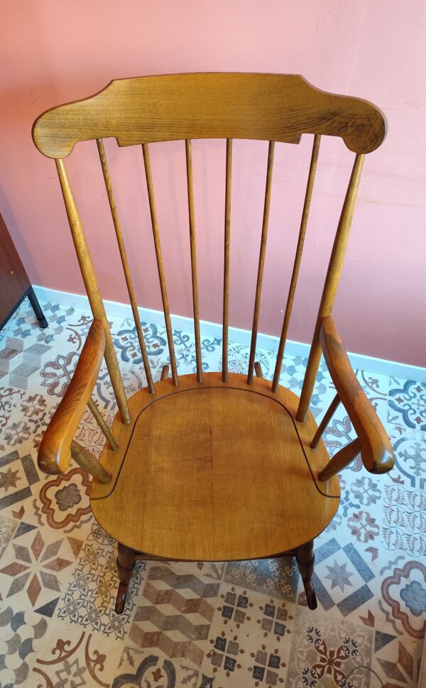 Rocking chair vintage Stol kamnik