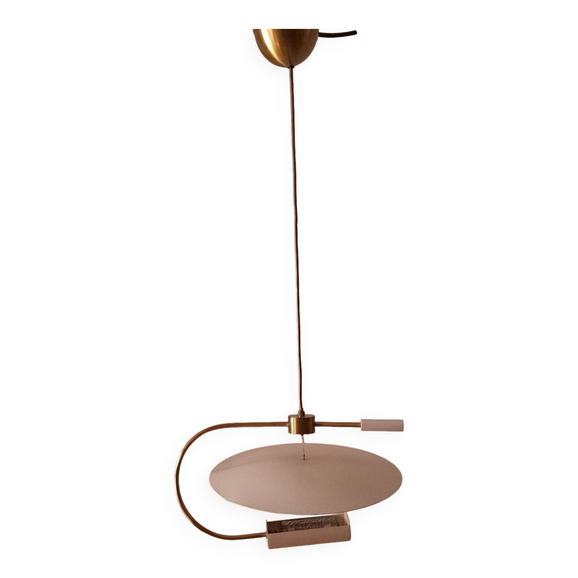 80'S pendant light house Lucien Gau