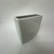 Rare Rosenthal Martin Freyer white ceramic vase , 1960’s