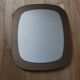 Miroir fumé vintage, années 1970