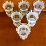 Lot of 6 vintage granite lenses, 50s