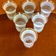 Lot of 6 vintage granite lenses, 50s