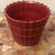 1950s Pleated Ceramic Cache Pot Bordeaux St-Clement H11/D14