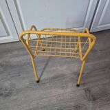 Vintage yellow metal children's chair
