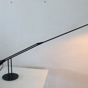 Black Metal Postmodern Table Lamp By Fridolin Naef For Luxo, 1980s