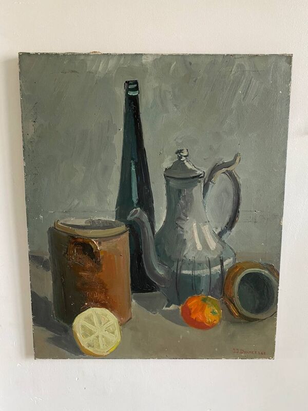 Grande nature morte au citron et à l’orange 1962