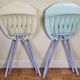 Pair of folding chairs Viva, Italian design, Lucci Orlandini for Calligaris.