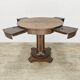 Antique oak Art Deco games table / card table