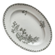 Oval ironstone dish "Denise" Saint Amand