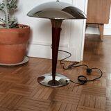 Vintage liner mushroom lamp