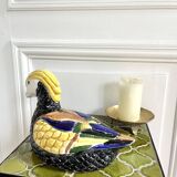 Vintage ceramic duck