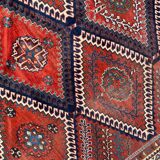 Tapis ancien persan de ghashghai 218x310 cm