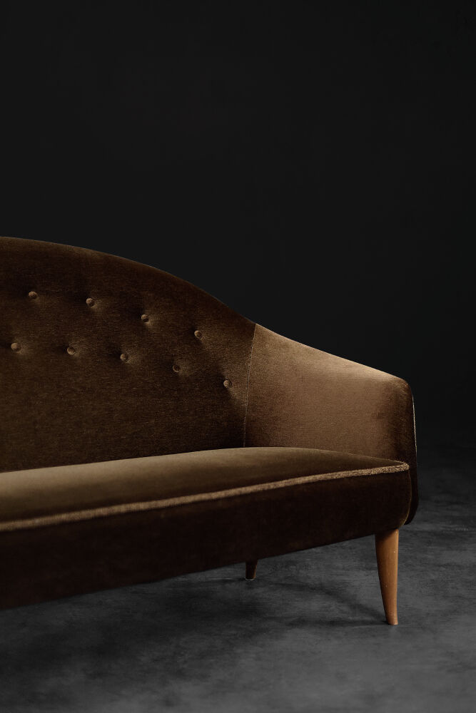 Vintage mid-century scandinavian modern paradiset sofa by kerstin hörlin-holmquist for nk