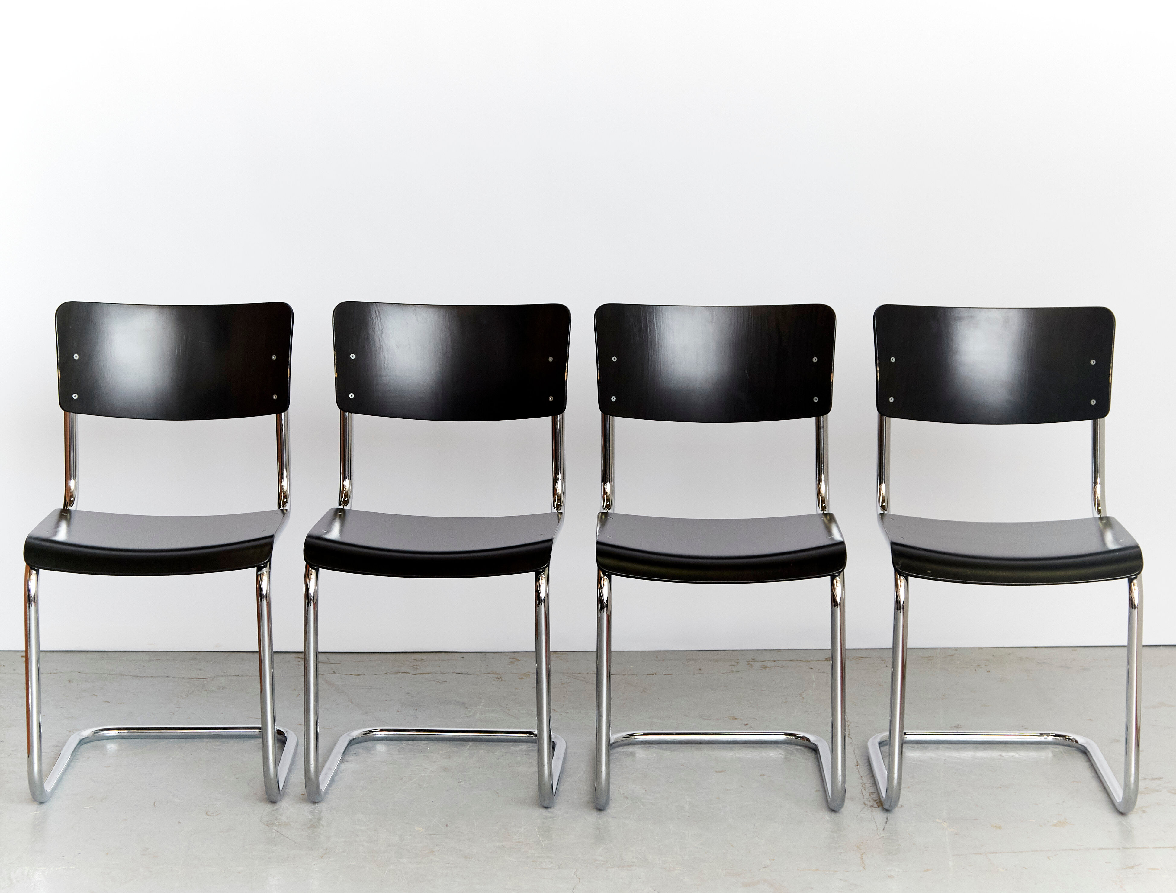 Chairs S43 by Mart Stam for Thonet