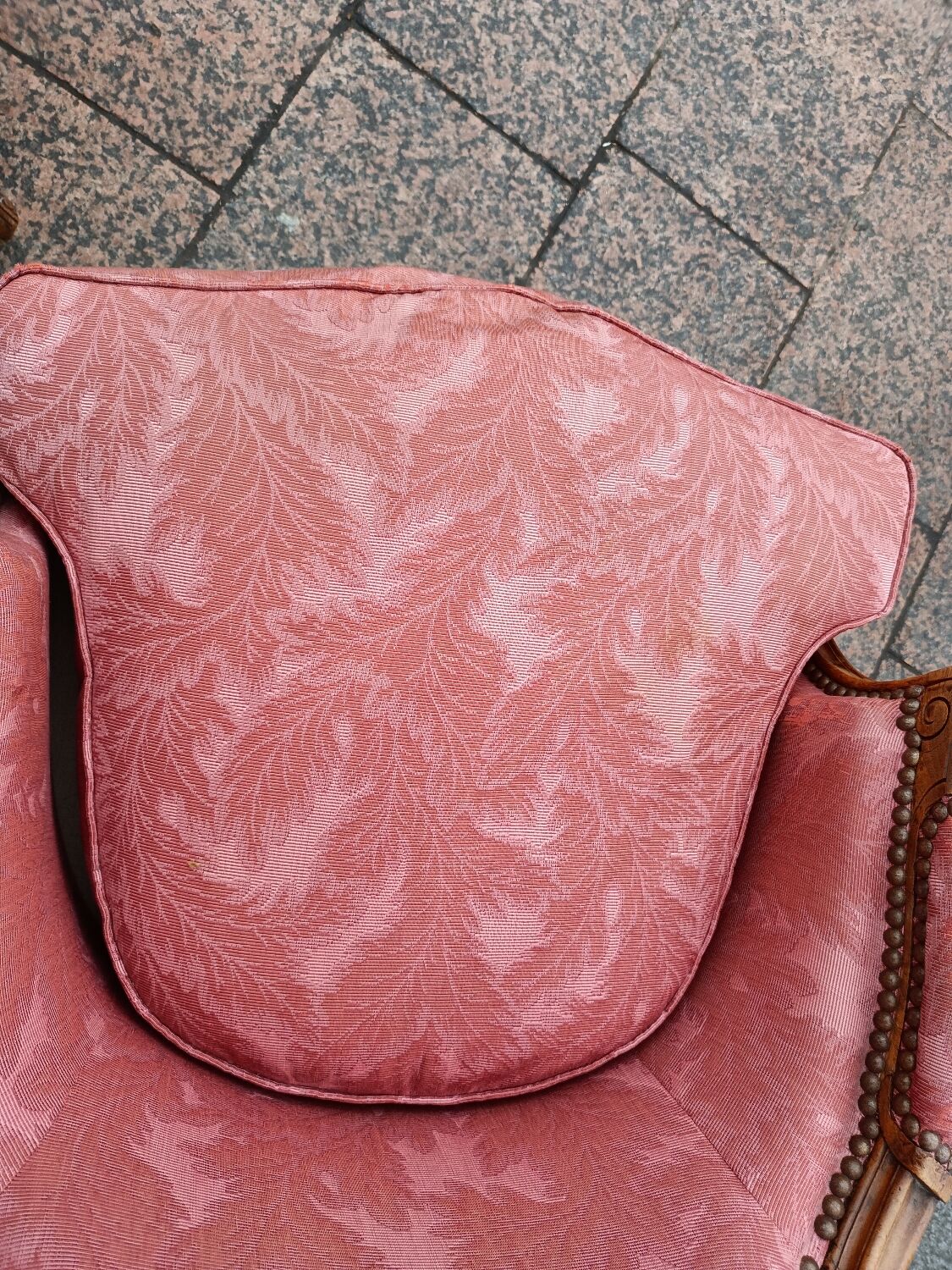 Pair of antique armchairs louis xv style