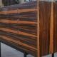 1960s Gabonese ebony chest of drawers with 8 drawers