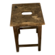 Small wooden stool