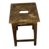 Petit tabouret en bois