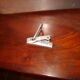 Old stainless steel tournus box