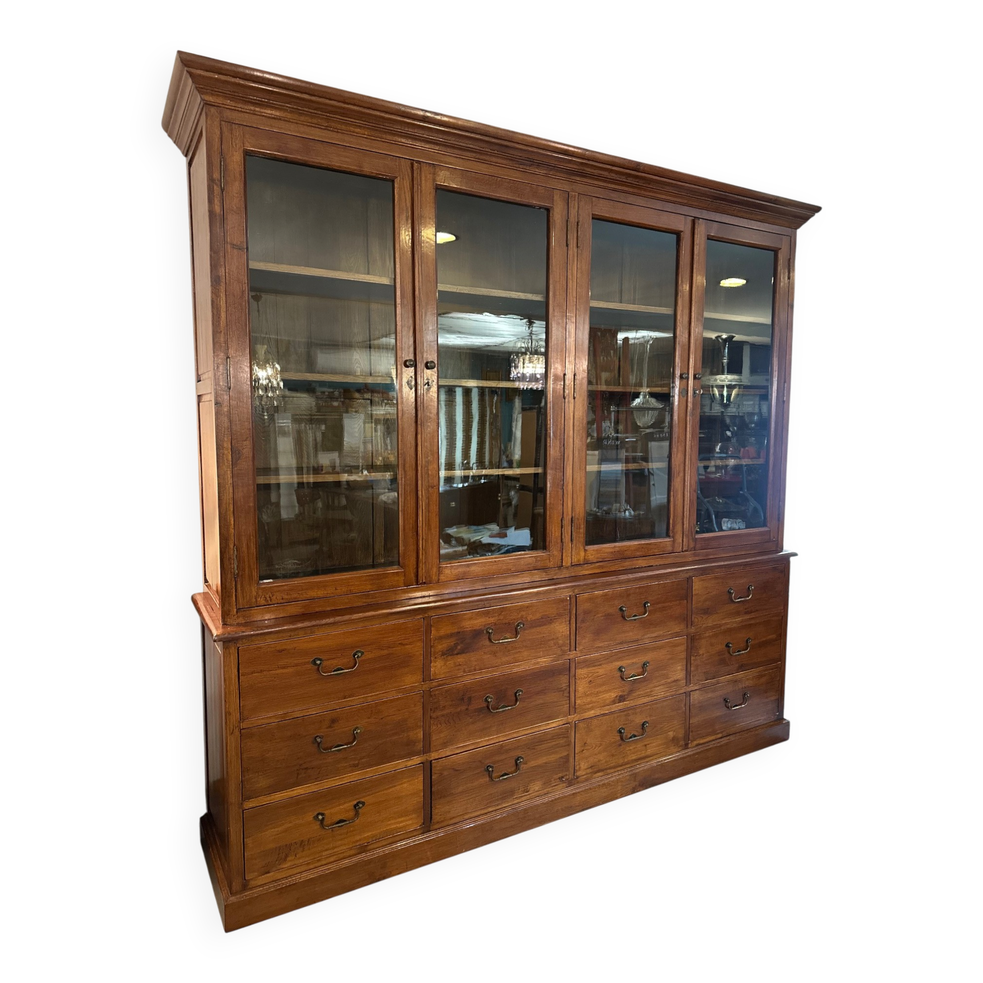 Oak display cabinet 1920