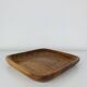 Scandinavian square teak pocket emptier, 1960s
