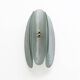Pair of Mid-century Modern Aqua Green Murano Glass Sconc