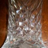 1970s crystal vase