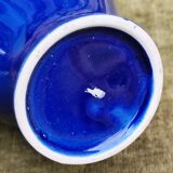 Peacock ceramic vase