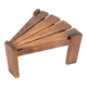 Brutalist Triangular Side Table by Dittman for Awa Radbound, 1960s