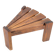 Brutalist Triangular Side Table by Dittman for Awa Radbound, 1960s