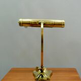 Art Deco brass piano lamp with rotary switch socket