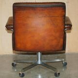 De Sede DS35 executive chair vintage leather Mid-Century Modern style