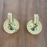Pair of shell sconces
