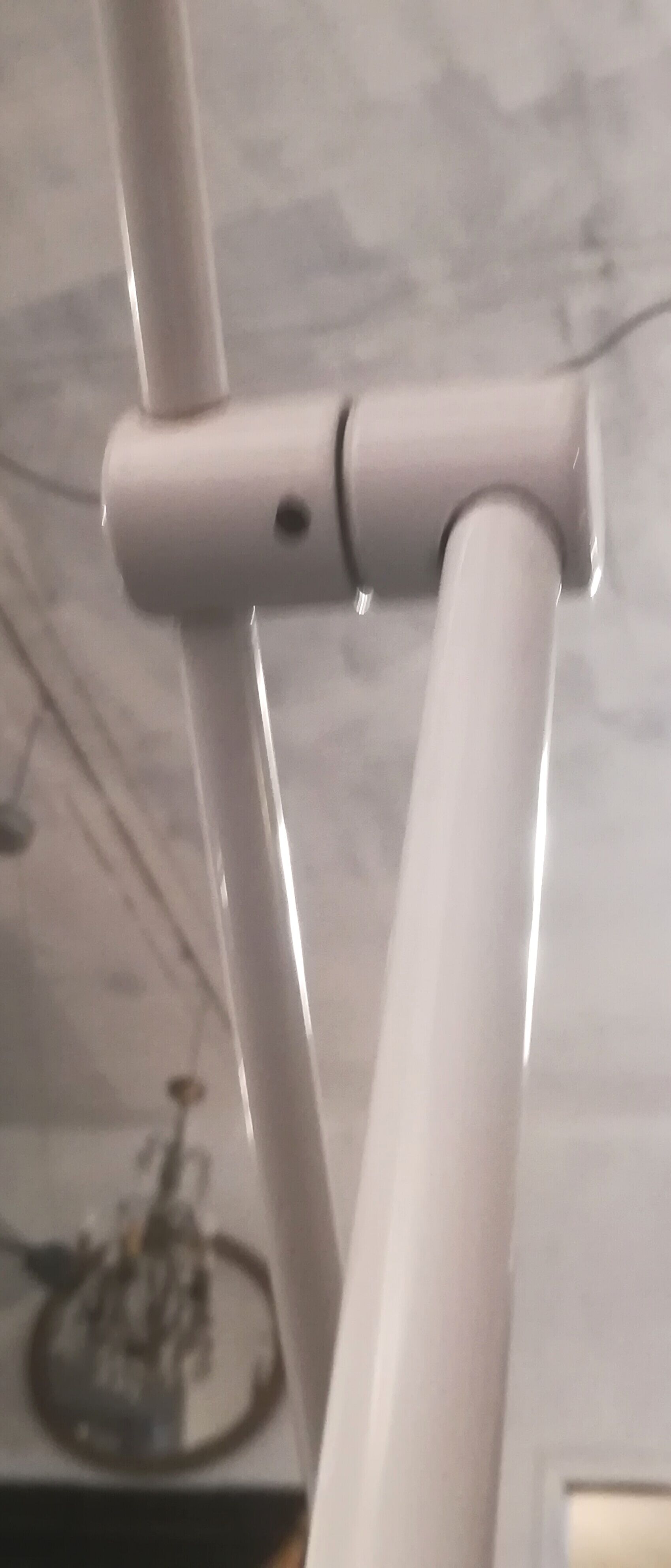 Gammalux articulated floor lamp in lacquered metal