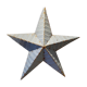 Blue amish star 56cm
